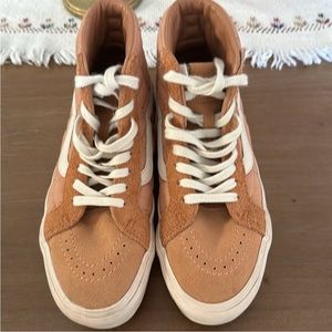 Tan Platform Vans